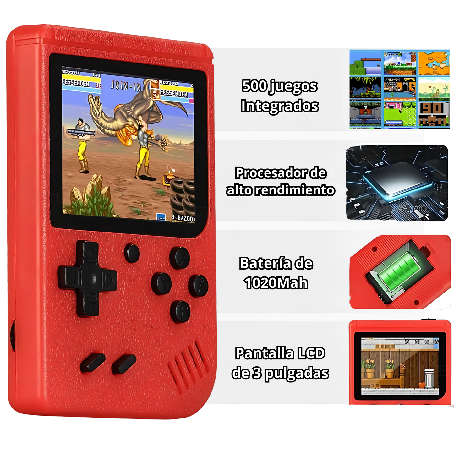 Consola Retro Portátil 90s
